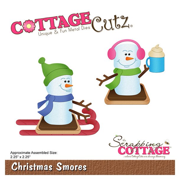 Cottage Cutz - Die - Christmas Smores / Snemnd - CC-944