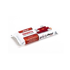 Darwi - Selvhrdene Ler - Terracotta - 1000g