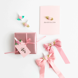 Selvklbende - Roser med sljfer - Lyserd