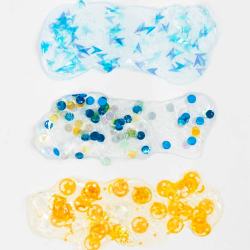 Sequin Clay - Bl�/gr�n harmoni - 3 x 60 g