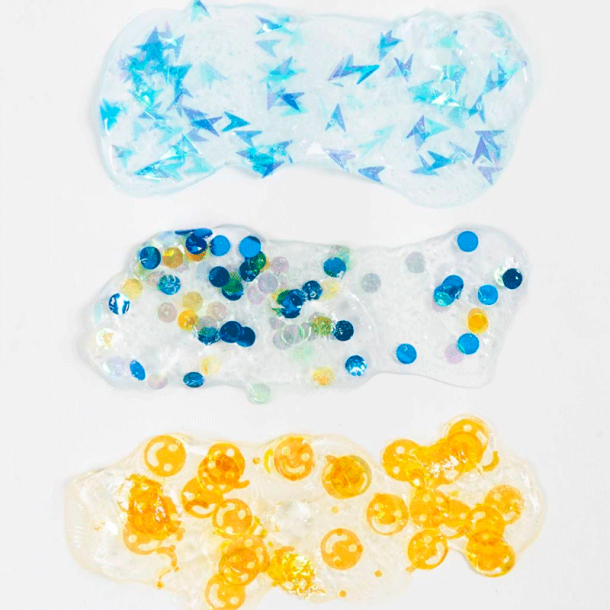 Sequin Clay - Bl�/gr�n harmoni - 3 x 60 g