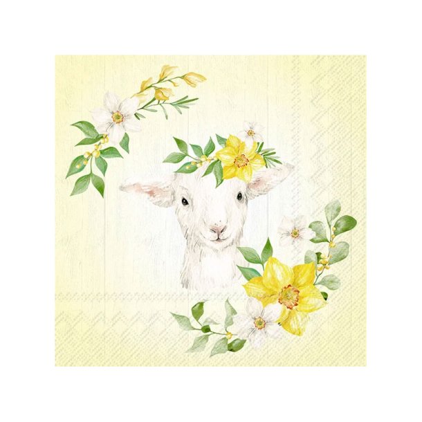 IHR - Frokostservietter - Lammy Yellow