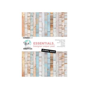 Studio Light - Blok - A5 - Shabby wood