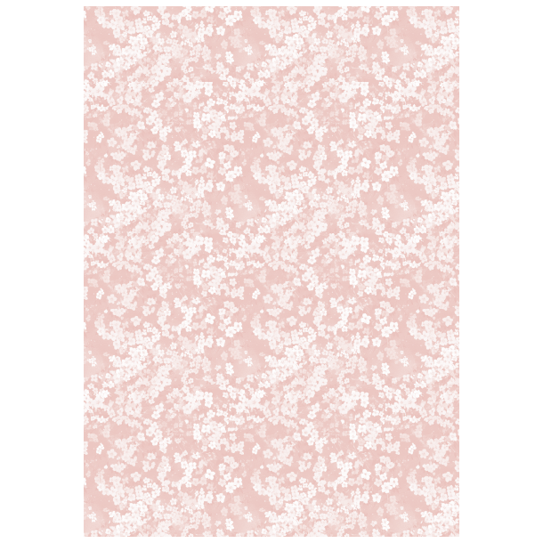 Gavlhusets Design - Blok A5 - Blomstereng - Pastel