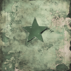 Gavlhusets Design - Blok 6'' - Rustik Tr Grn