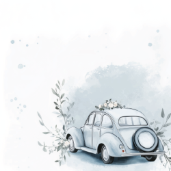 Gavlhusets Design - Blok 6'' - Brudepar