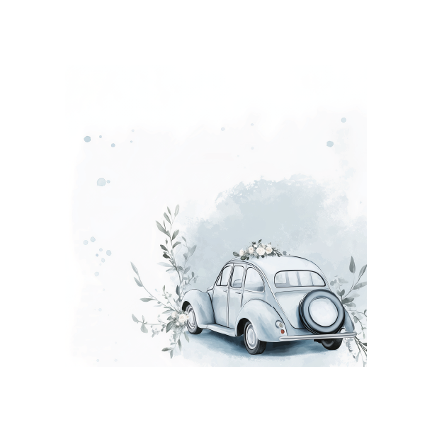 Gavlhusets Design - Blok 6'' - Brudepar