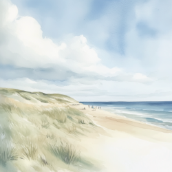 Gavlhusets Design - Blok 6'' - Strand