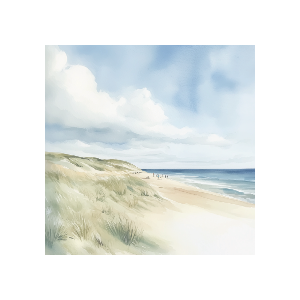 Gavlhusets Design - Blok 6'' - Strand