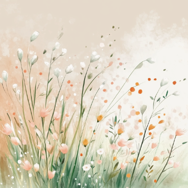 Gavlhusets Design - Blok 6'' - Blomster