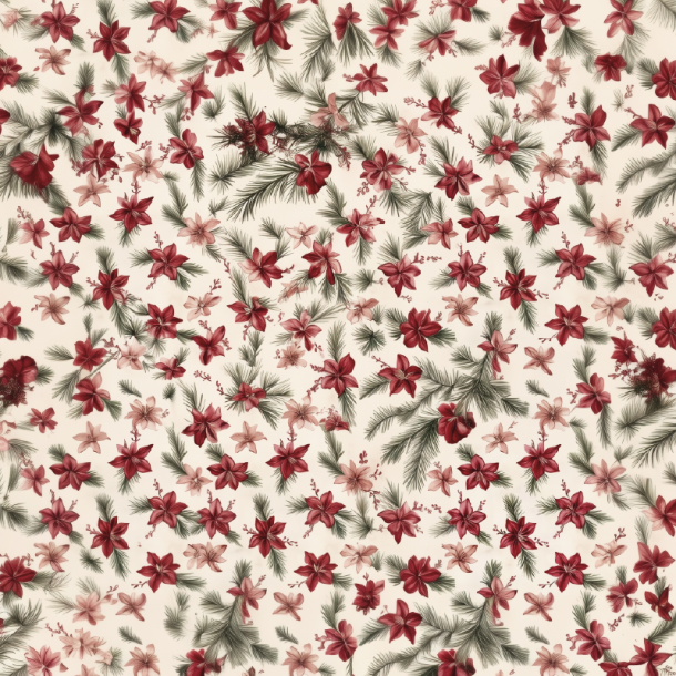 Gavlhusets Design - Blok 6'' - Jul og blomster