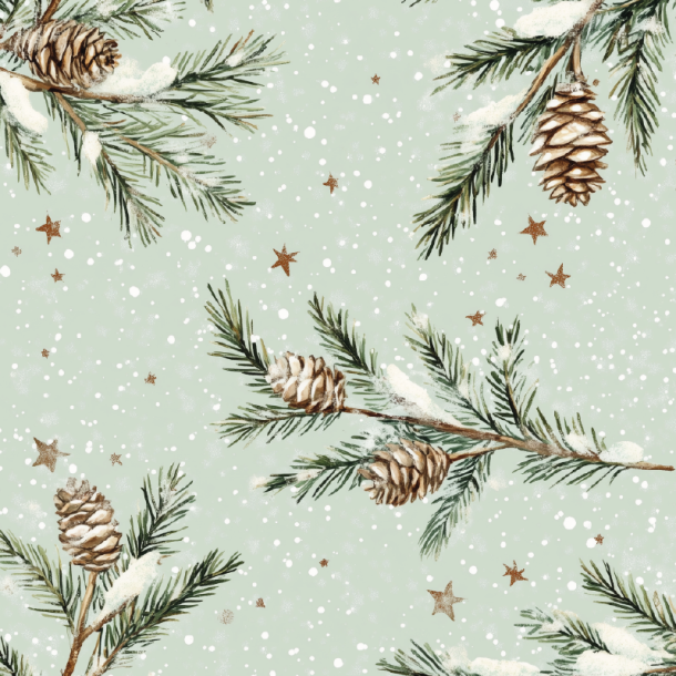 Gavlhusets Design - Blok 6'' - Jule i rde nuancer