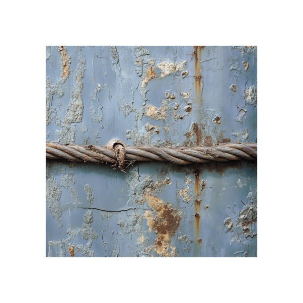 Gavlhusets Design - Blok 6'' - Rustik Metal Bl