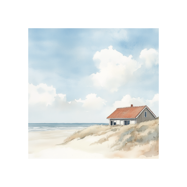 Gavlhusets Design - Blok 6'' - Strand