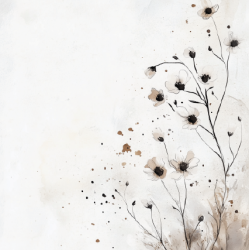 Gavlhusets Design - Blok 6'' - Hvid og sand