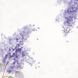 Gavlhusets Design - Blok 6'' - Lilla