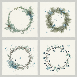 Gavlhusets Design - Blok 6'' - Juleminder