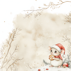 Gavlhusets Design - Blok 6'' - Julestemning