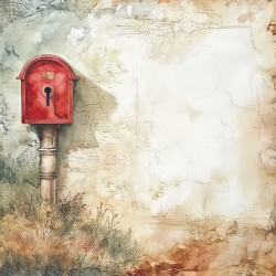 Gavlhusets Design - Blok 6'' - Breve og post