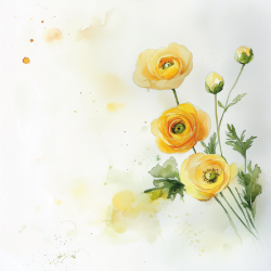 Gavlhusets Design - Blok 6'' - Sommerblomster