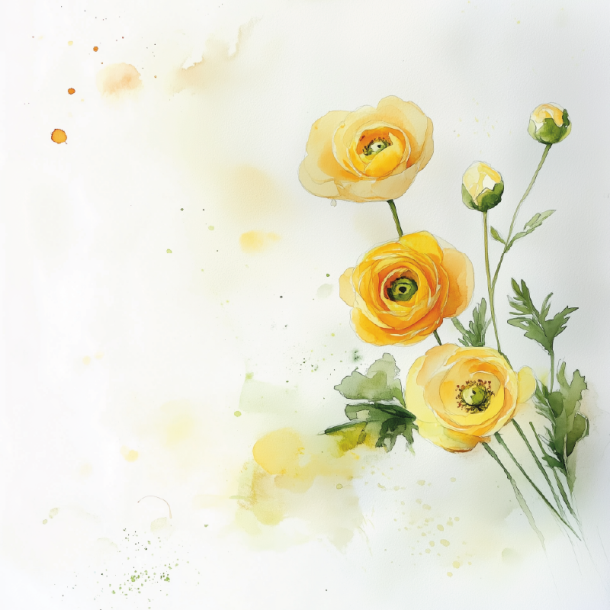 Gavlhusets Design - Blok 6'' - Sommerblomster