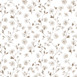 Gavlhusets Design - Blok 6'' - Hvid og sand