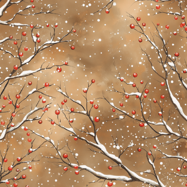 Gavlhusets Design - Blok 6'' - Jule i rde nuancer