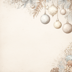 Gavlhusets Design - Blok 6'' - Neutral Jul