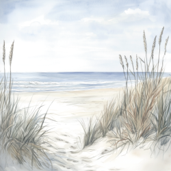 Gavlhusets Design - Blok 6'' - Strand