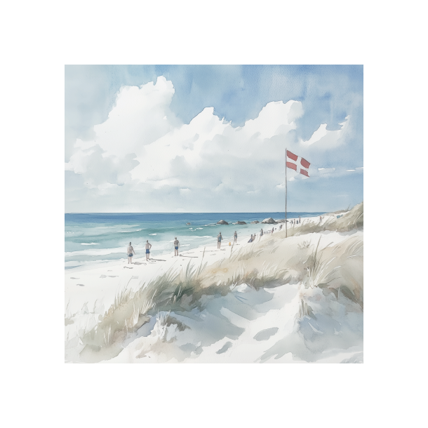 Gavlhusets Design - Blok 6'' - Strand