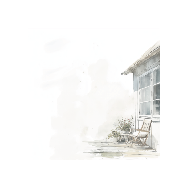 Gavlhusets Design - Blok 6'' - Terrassehygge