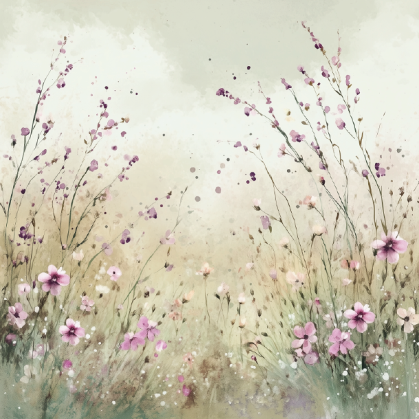 Gavlhusets Design - Blok 6'' - Blomster