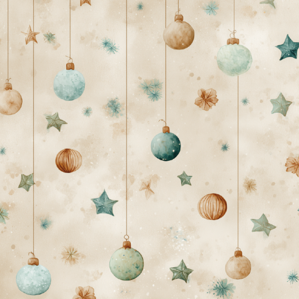 Gavlhusets Design - Blok 6'' - Jul i bl nuancer