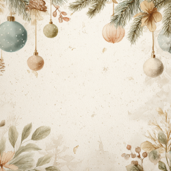 Gavlhusets Design - Blok 6'' - Neutral Jul