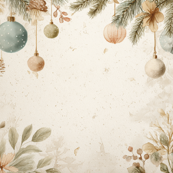 Gavlhusets Design - Blok 6'' - Neutral Jul