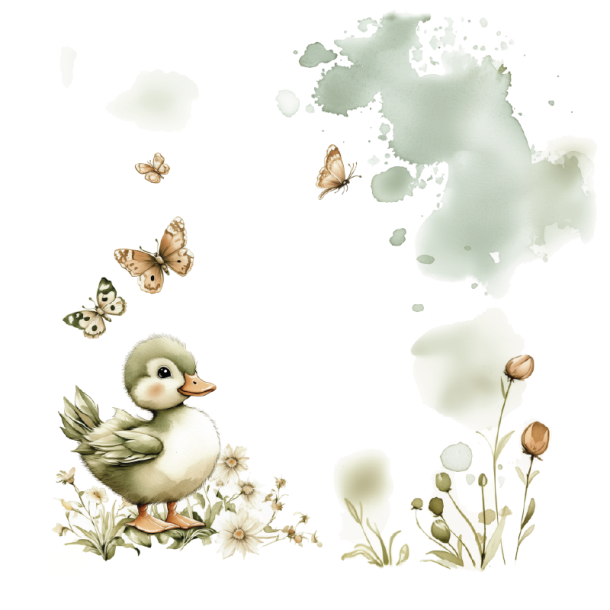 Gavlhusets Design - Blok 6'' - Sm nuttede dyr