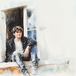 Gavlhusets Design - Blok 6'' - Konfirmation - Drenge