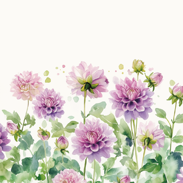 Gavlhusets Design - Blok 6'' - Sommerblomster