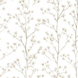 Gavlhusets Design - Blok 6'' - Hvid og sand