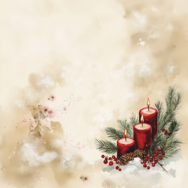 Gavlhusets Design - Blok 6'' - Julestemning