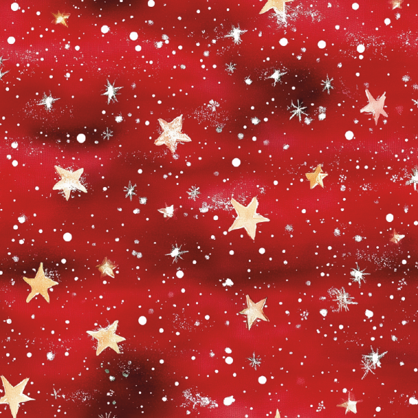 Gavlhusets Design - Blok 6'' - Jule i rde nuancer