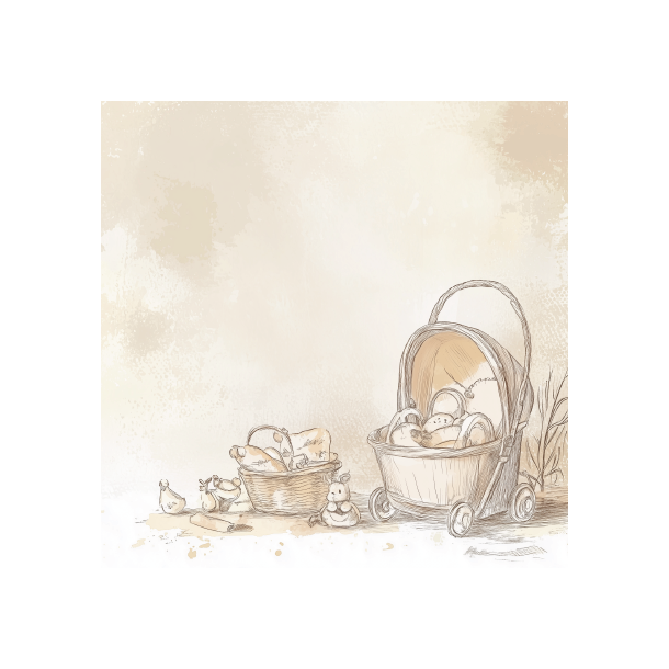 Gavlhusets Design - Blok 6'' - Baby piger