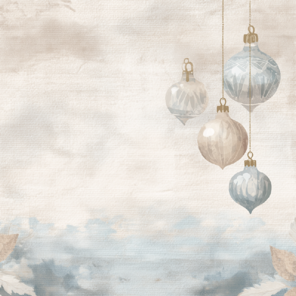 Gavlhusets Design - Blok 6'' - Jul i bl nuancer