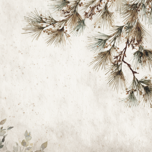 Gavlhusets Design - Blok 6'' - Neutral Jul