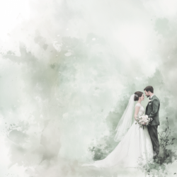 Gavlhusets Design - Blok 6'' - Brudepar