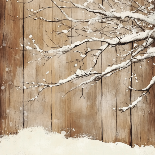 Gavlhusets Design - Blok 6'' - Julestemning