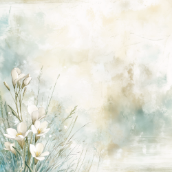 Gavlhusets Design - Blok 6'' - Blomster