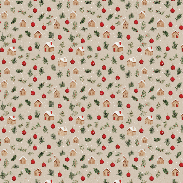 Gavlhusets Design - Blok 6'' - Julemnstre