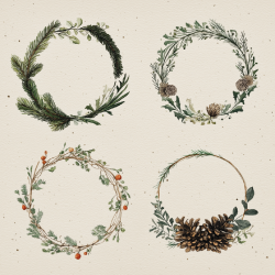 Gavlhusets Design - Blok 6'' - Juleminder