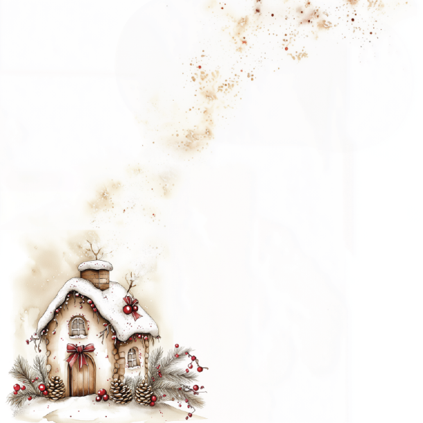 Gavlhusets Design - Blok 6'' - Julestemning